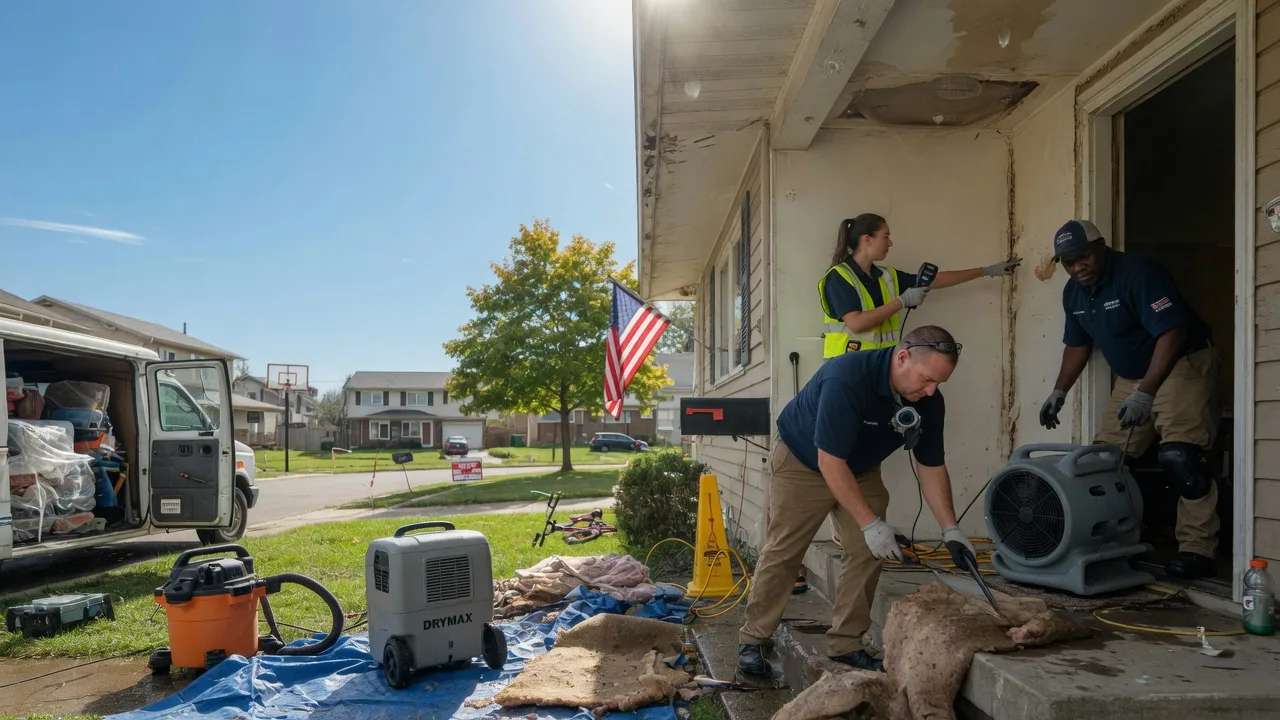 Water Damage Restoration in Carpenter, IA near me